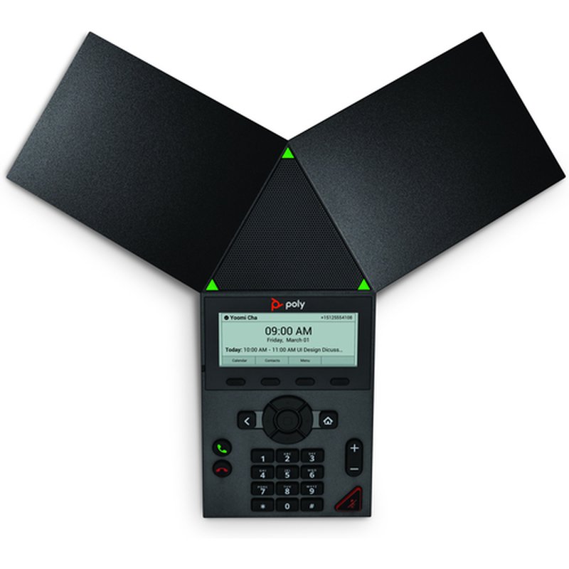 POLY Trio 8300 IP Conference Phone and PoE-enabled GSA/TAA - Imagen 4