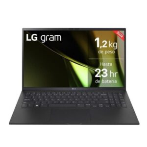LG Gram 15Z90S-G.AA55B ordenador portatil Intel Core Ultra 5 125H Portátil 39,6 cm (15.6") Full HD 16 GB LPDDR5-SDRAM 512 GB SSD Wi-Fi 6E (802.11ax) Windows 11 Home Español Negro