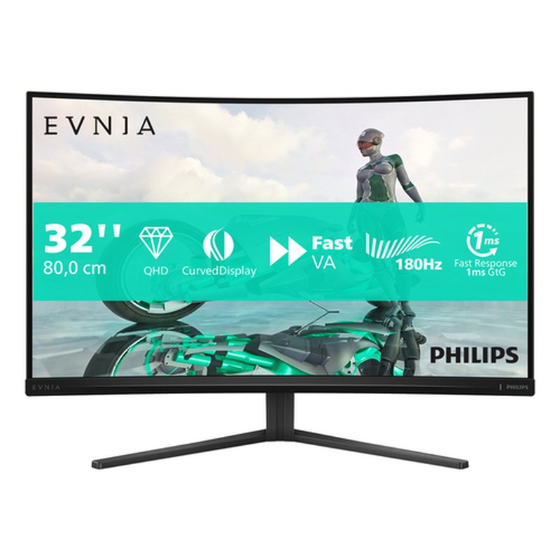 Philips Evnia 32M2C3500L/00 pantalla para PC 80 cm (31.5") 2560 x 1440 Pixeles Quad HD LCD Negro - Imagen 9