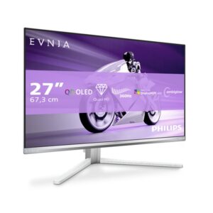 Philips Evnia 8000 27M2N8500/00 pantalla para PC 67,3 cm (26.5") 2560 x 1440 Pixeles Quad HD QD-OLED Blanco