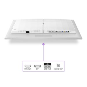 Philips Evnia 8000 32M2N8900/00 pantalla para PC 80 cm (31.5") 3840 x 2160 Pixeles 4K Ultra HD QD-OLED Blanco