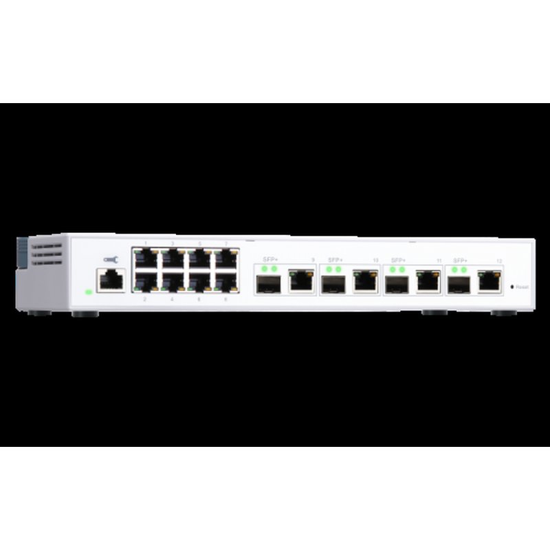 QNAP QSW-M408-4C switch Gestionado L2 Gigabit Ethernet (10/100/1000) Blanco QNAP QSW-M408-4C switch Gestionado L2 Gigabit Ethernet (10/100/1000) Blanco - Imagen 5