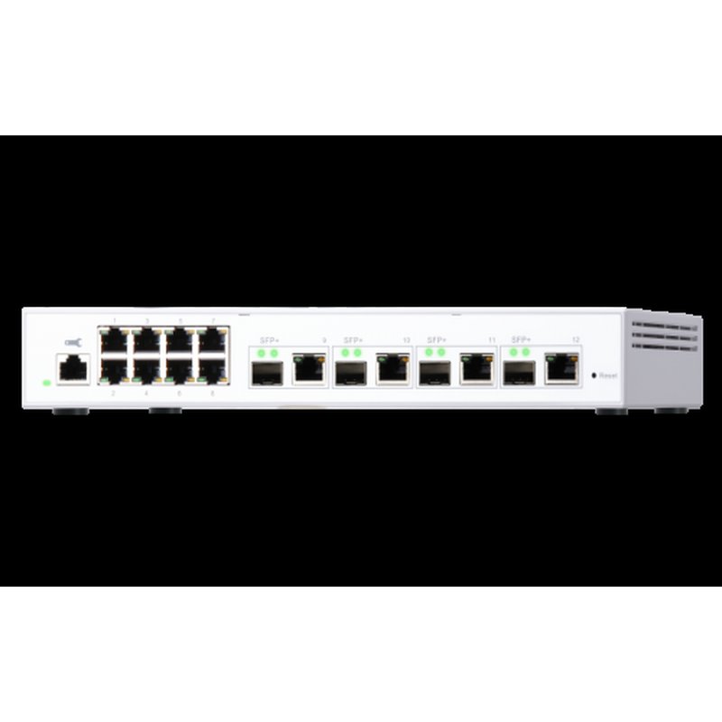 QNAP QSW-M408-4C switch Gestionado L2 Gigabit Ethernet (10/100/1000) Blanco QNAP QSW-M408-4C switch Gestionado L2 Gigabit Ethernet (10/100/1000) Blanco - Imagen 6