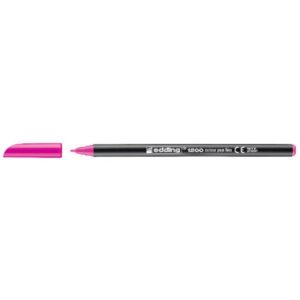 ROTULADOR PUNTA FINA 1200 ROSA FLUORESCENTE EDDING 1200-69