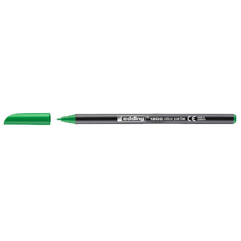 ROTULADOR PUNTA FINA 1200 VERDE FLUORESCENTE EDDING 1200-64 ROTULADOR PUNTA FINA 1200 VERDE FLUORESCENTE EDDING 1200-64