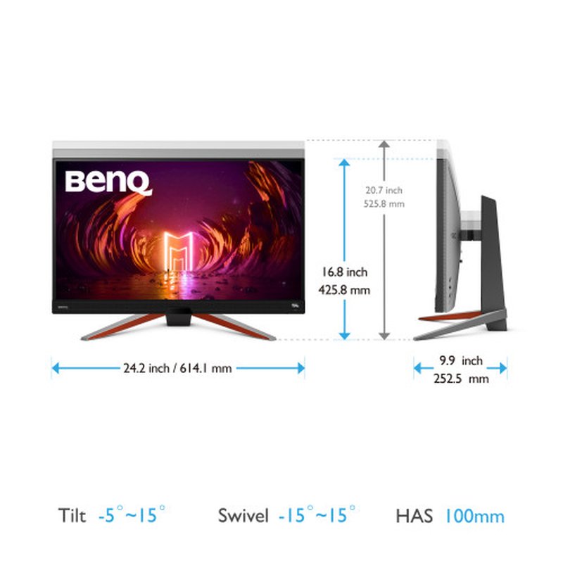 Reacondicionado | Benq EX2710Q 68,6 cm (27") 2560 x 1440 Pixeles 2K Ultra HD LED Negro