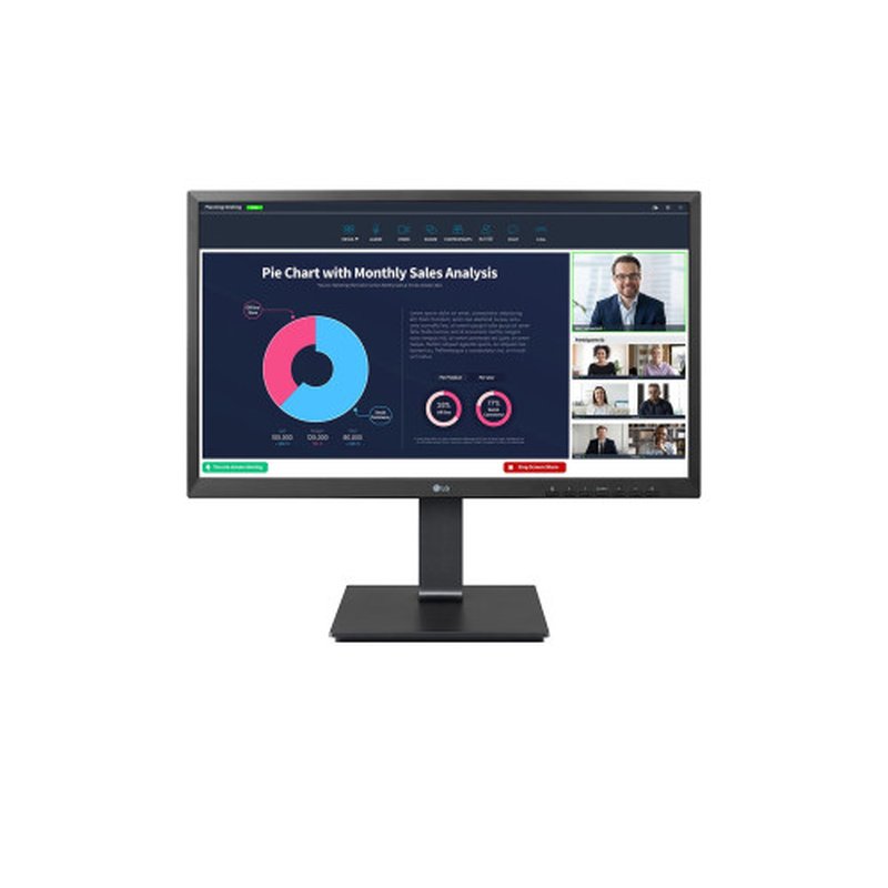 Reacondicionado | LG 24BP75CP-B pantalla para PC 60,5 cm (23.8") 1920 x 1080 Pixeles Full HD LED Negro