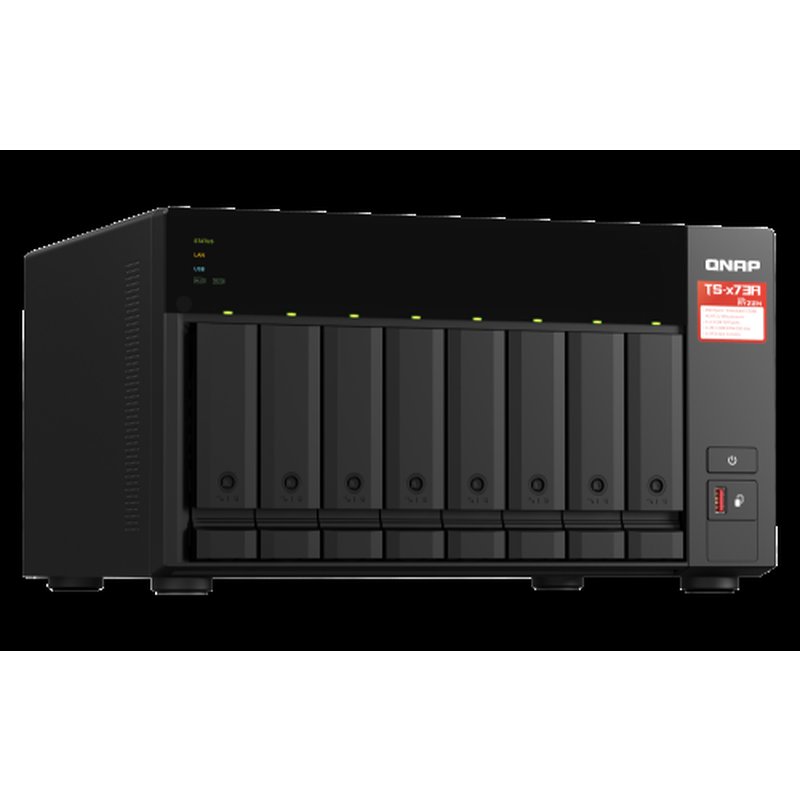 Reacondicionado | QNAP TS-873A NAS Torre Ethernet Negro V1500B Reacondicionado | QNAP TS-873A NAS Torre Ethernet Negro V1500B - Imagen 3