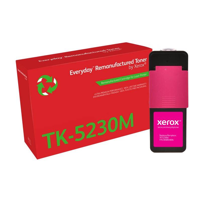 Remanufacturado Everyday Tóner Everyday™ Magenta remanufacturado de Xerox es compatible con Kyocera TK-5230M, Capacidad estándar