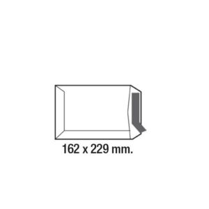 SAM C.250 bolsas celulosa chamoix 162x229mm