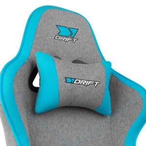 SILLA GAMING DRIFT DR90 PRO GRIS - AZUL