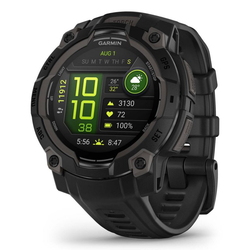 SMARTWATCH GARMIN INSTINCT 3 45MM AMOLED NEGRO CORREA NEGRA SMARTWATCH GARMIN INSTINCT 3 45MM AMOLED NEGRO CORREA NEGRA