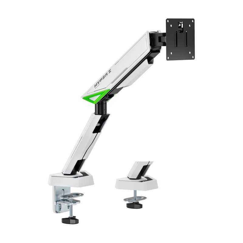 AISENS DT49TSR-343 soporte para monitor 124,5 cm (49") Escritorio Negro, Blanco