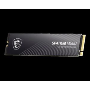 MSI SPATIUM M560 PCIE 5.0 NVME M.2 2 TB PCI Express 5.0 3D NAND