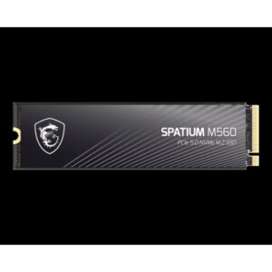 Alternative view of MSI SPATIUM M560 PCIE 5.0 NVME M.2 2 TB PCI Express 5.0 3D NAND