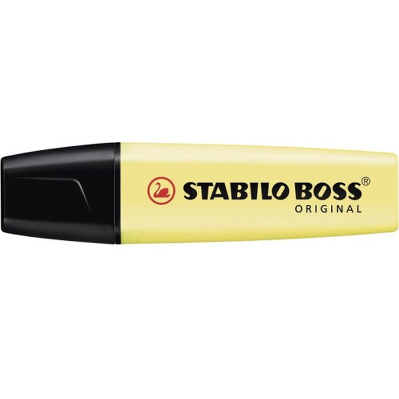 STABILO Boss Original Pastel marcador 1 pieza(s) Punta de cincel Amarillo - Imagen 2
