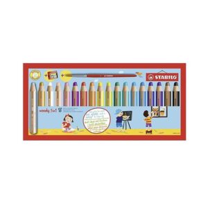 STABILO Woody 3 in 1 Multicolor 18 pieza(s)