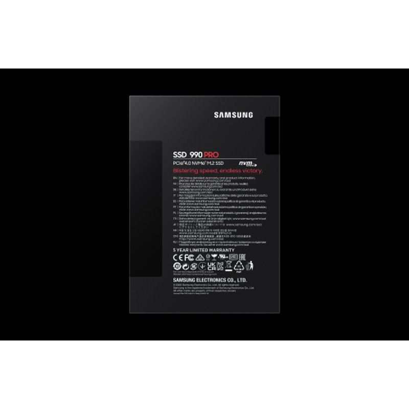 Samsung 990 PRO M.2 2000 GB PCI Express 4.0 V-NAND MLC NVMe Samsung 990 PRO M.2 2000 GB PCI Express 4.0 V-NAND MLC NVMe - Imagen 6