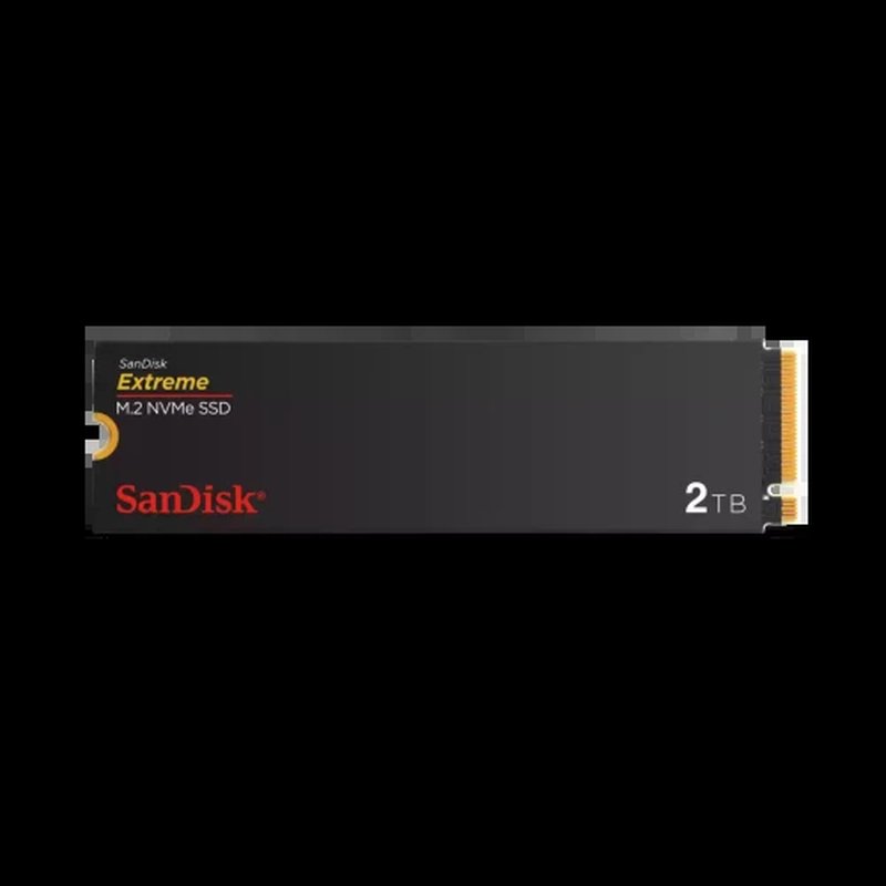 SanDisk Extreme 2TB, M.2 2280 PCIe Gen 4 NVMe, con velodidad de lectura de hasta 5150 MB/s