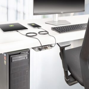 StarTech.com 10G5A2CS-USB-C-HUB hub de interfaz USB 3.2 Gen 2 (3.1 Gen 2) Type-C 10000 Mbit/s Plata