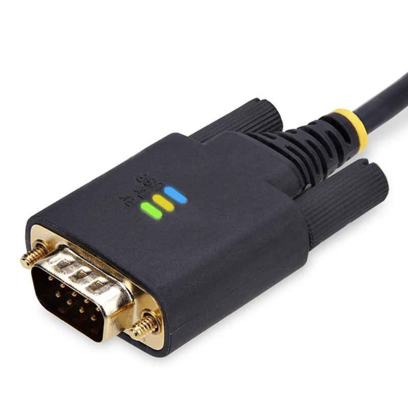 StarTech.com 1P10FFC-USB-SERIAL cable de serie Negro 3 m USB tipo A DB-9 - Imagen 8