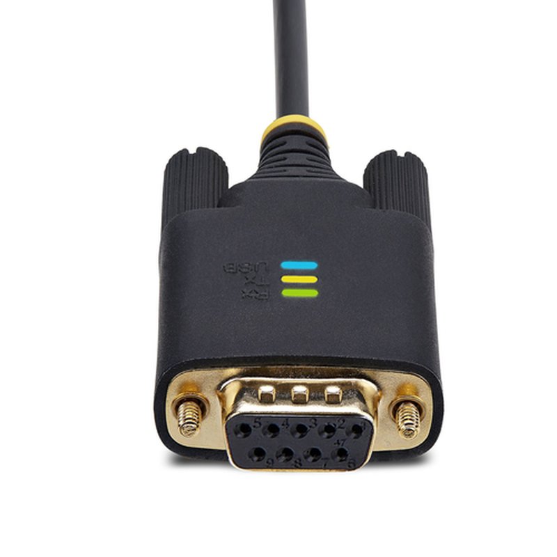 StarTech.com 1P10FFCN-USB-SERIAL cable de serie Negro 3 m USB tipo A DB-9 - Imagen 4