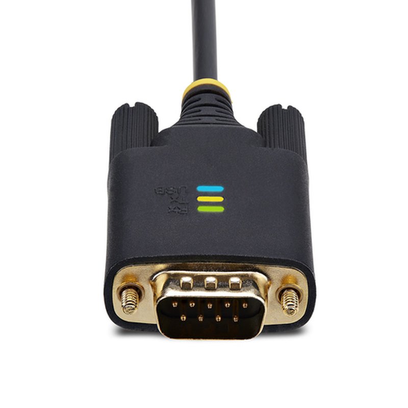 StarTech.com 2P6FFC-USB-SERIAL cambiador de género para cable USB-A 2 x DB-9 RS-232 Negro, Gris - Imagen 5