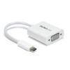StarTech.com Adaptador USB-C a VGA - Blanco StarTech.com Adaptador USB-C a VGA - Blanco