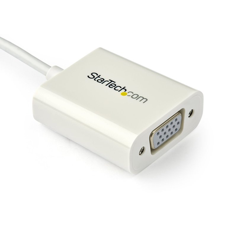 StarTech.com Adaptador USB-C a VGA - Blanco StarTech.com Adaptador USB-C a VGA - Blanco - Imagen 3