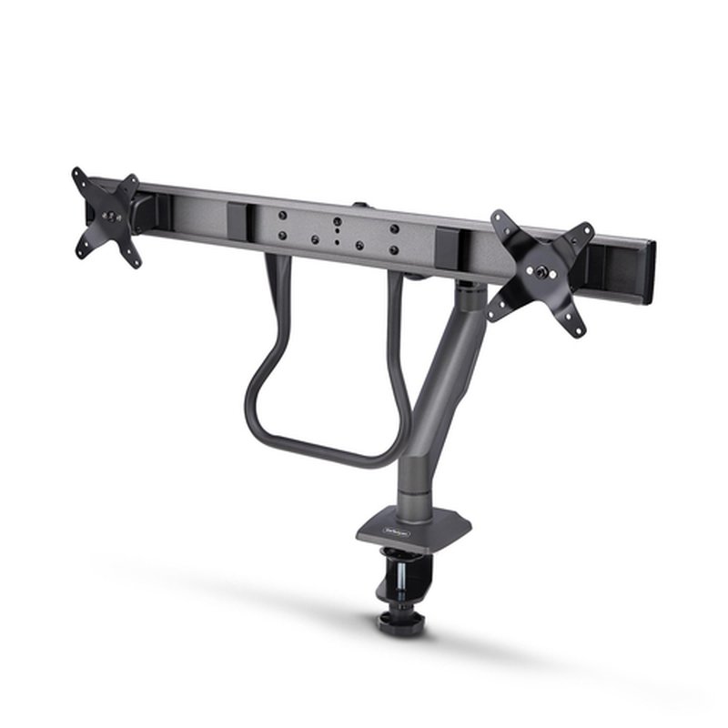 StarTech.com Brazo Soporte de Sobremesa con Travesaño para 2 Monitores - Soporte VESA para Pantallas de 27" - 75x75/100x100 - Max 15kg - Totalmente Articulado - de Resorte Mecánico - TAA StarTech.com Brazo Soporte de Sobremesa con Travesaño para 2 Monitores - Soporte VESA para Pantallas de 27" - 75x75/100x100 - Max 15kg - Totalmente Articulado - de Resorte Mecánico - TAA