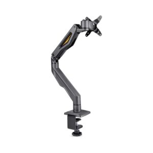 StarTech.com Brazo Soporte de Sobremesa para Monitor de Hasta 32" - Soporte VESA - Brazo VESA - Máximo 10kg - VESA 75x75/100x100 - Mordaza Abrazadera en C - Articulado - con Resorte Mecánico - TAA