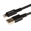 StarTech.com Cable 3m Lightning 8 Pin a USB A 2.0 para Apple iPod iPhone 5 iPad - Negro