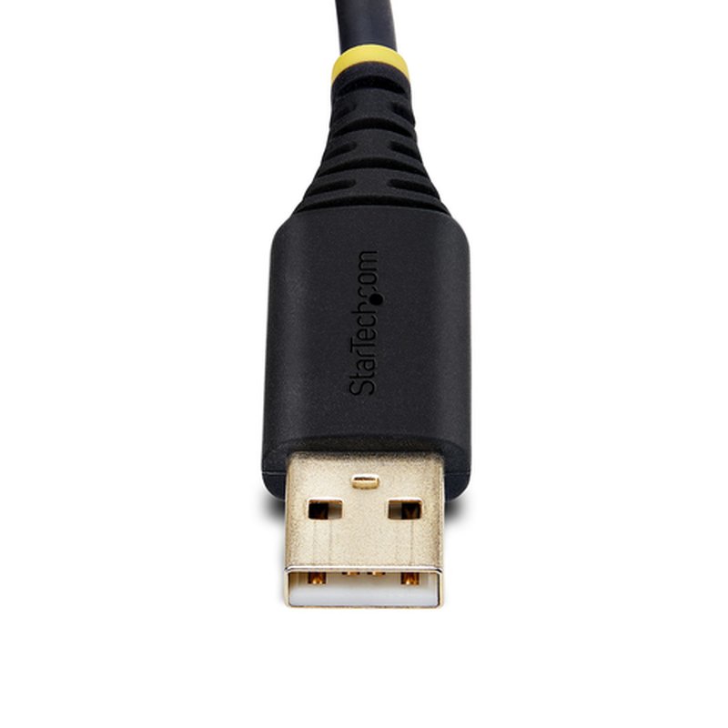 StarTech.com Cable Adaptador USB a Serie de 1m - Serial - Retención COM - FTDI - Adaptador USB-A a DB9 RS232 - con Tornillos DB9 Intercambiables - Windows/macOS/Linux - Imagen 5