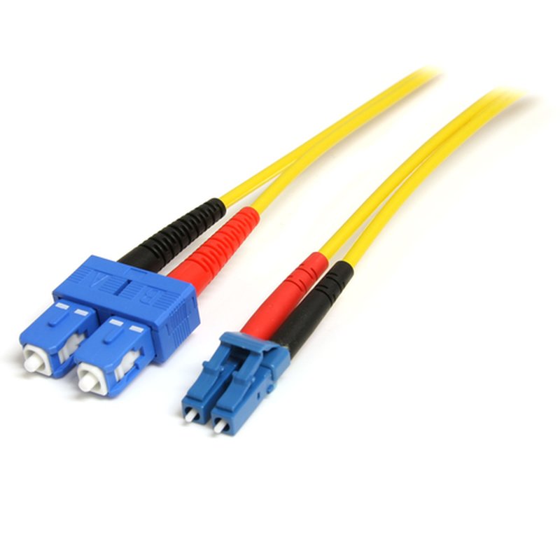 StarTech.com Cable Adaptador de Red de 10m Monomodo Dúplex Fibra Óptica LC-SC 9/125 - Patch Duplex Single Mode StarTech.com Cable Adaptador de Red de 10m Monomodo Dúplex Fibra Óptica LC-SC 9/125 - Patch Duplex Single Mode