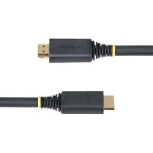 StarTech.com Cable HDMI Activo de Alta Velocidad de 10m - 4K 60Hz/1440p 144Hz - HDR10/HDCP 2.2/ARC - 18Gbps - Cable UHD - Cable HDMI 2.0 - Recubrimiento de TPE