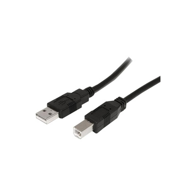 StarTech.com Cable USB de 50cm para Impresora - 1x USB A Macho - 1x USB B Macho - Adaptador Negro