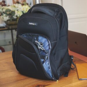 StarTech.com Cable de 2m Universal de Seguridad para Ordenador Portátil - Cable de Bloqueo Compatible con Noble Wedge/Nano/K-Slot - con Cerradura - Antirrobo - Anticorte