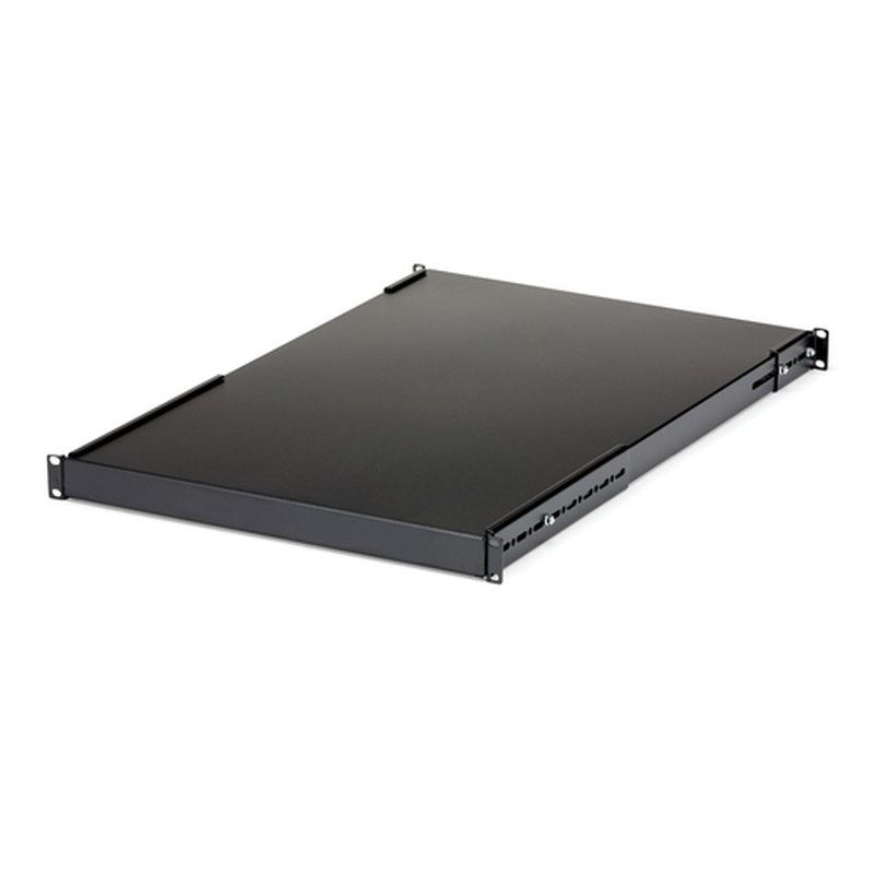 StarTech.com Estante Bandeja Fijo para Gabinete Rack de Servidores 1U Profundidad Ajustable - 80kg StarTech.com Estante Bandeja Fijo para Gabinete Rack de Servidores 1U Profundidad Ajustable - 80kg