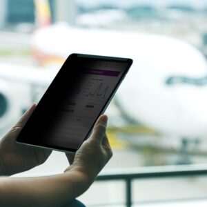 StarTech.com Filtro de Privacidad Táctil de 4 Vías para Orientación Horizontal/Vertical +/-30° Anti Luz (51%) Mate para iPad Pro de 12.9 Pulgadas Generación 3 y Superior