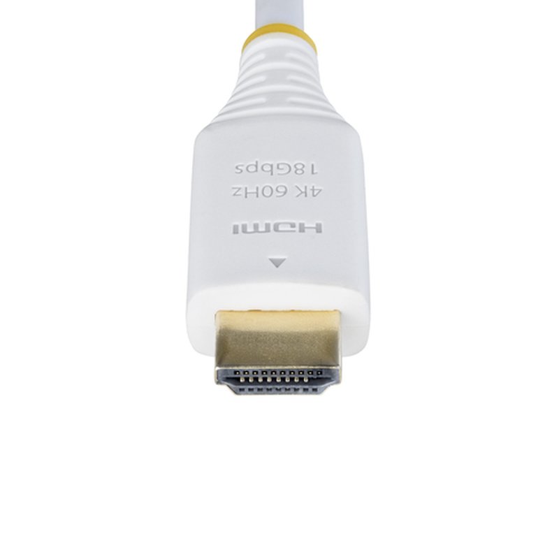 StarTech.com HDMI2-CABLE-4K60-6FW cable HDMI 1,8 m HDMI tipo A (Estándar) Blanco - Imagen 5