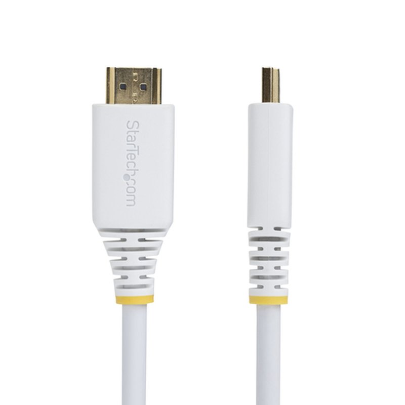StarTech.com HDMI2-CABLE-4K60-6FW cable HDMI 1,8 m HDMI tipo A (Estándar) Blanco StarTech.com HDMI2-CABLE-4K60-6FW cable HDMI 1,8 m HDMI tipo A (Estándar) Blanco - Imagen 3