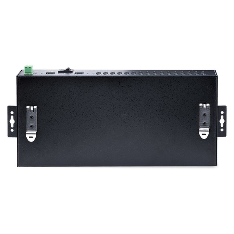 StarTech.com Hub Ladrón USB 3.0 5Gb de 16 Puertos Industrial - Metal - Montaje en Rack/Superficie/DIN - Carga Compartida USB 120W - ESD - Bloque de Terminales - Switch de 2 Hosts - Imagen 6