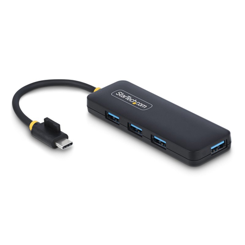 StarTech.com Hub USB-C de 4 Puertos - Ladrón USB Tipo C a 4 Puertos USB-A - Alimentado por el Bus - USB 3.0 de 5Gbps - Hub Portátil USB para Viajes - Protección de Sobrecorriente StarTech.com Hub USB-C de 4 Puertos - Ladrón USB Tipo C a 4 Puertos USB-A - Alimentado por el Bus - USB 3.0 de 5Gbps - Hub Portátil USB para Viajes - Protección de Sobrecorriente