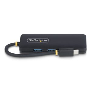 StarTech.com Hub USB-C de 4 Puertos - Ladrón USB Tipo C a 4 Puertos USB-A - Alimentado por el Bus - USB 3.0 de 5Gbps - Hub Portátil USB para Viajes - Protección de Sobrecorriente StarTech.com Hub USB-C de 4 Puertos - Ladrón USB Tipo C a 4 Puertos USB-A - Alimentado por el Bus - USB 3.0 de 5Gbps - Hub Portátil USB para Viajes - Protección de Sobrecorriente