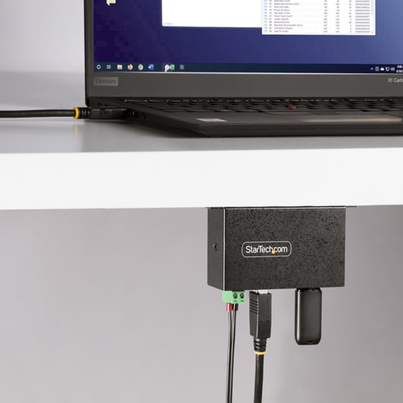 StarTech.com Hub USB Industrial de 4 Puertos Gestionado - Servicio Pesado - Caja de Metal - Protección ESD y Sobretensión - Montaje DIN, Pared, Escritorio - USB 3.2 Gen 1 5Gbps - Imagen 7