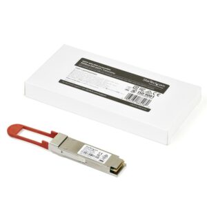 StarTech.com Módulo Transceptor QSFP+ Compatible con el Modelo Dell EMC 3CSFP91 - 40GBASE-ER4 - Fibra Monomodo (SMF) - QSFP+ Ethernet Gigabit 40Gb - LC 40 km - 1270nm a 1330nm - DDM