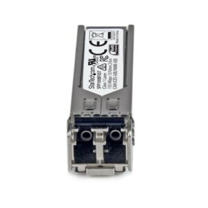 StarTech.com Módulo Transceptor SFP Compatible con MSA sin Codificar - 100BASE-FX - Transceptor Fibra Multimodo (MMF) de 100 MbE - SFP Ethernet de 100 Mb - LC - 2km - 1310nm - DDM