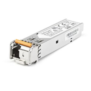 StarTech.com Módulo Transceptor SFP Compatible con el Modelo SFP-1G-BX10-D de Dell E - 1000BASE-BX-D - Fibra BiDi Ethernet Gigabit Monomodo (SMF) de 1 GbE