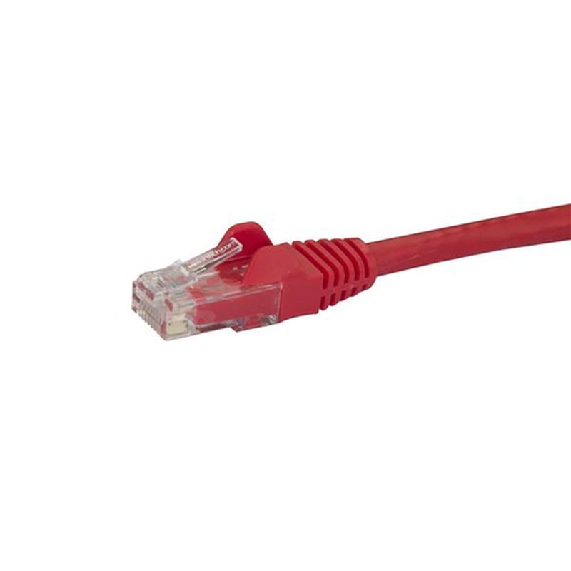 StarTech.com N6PATC10MRD cable de red Rojo 10 m Cat6 U/UTP (UTP) - Imagen 2