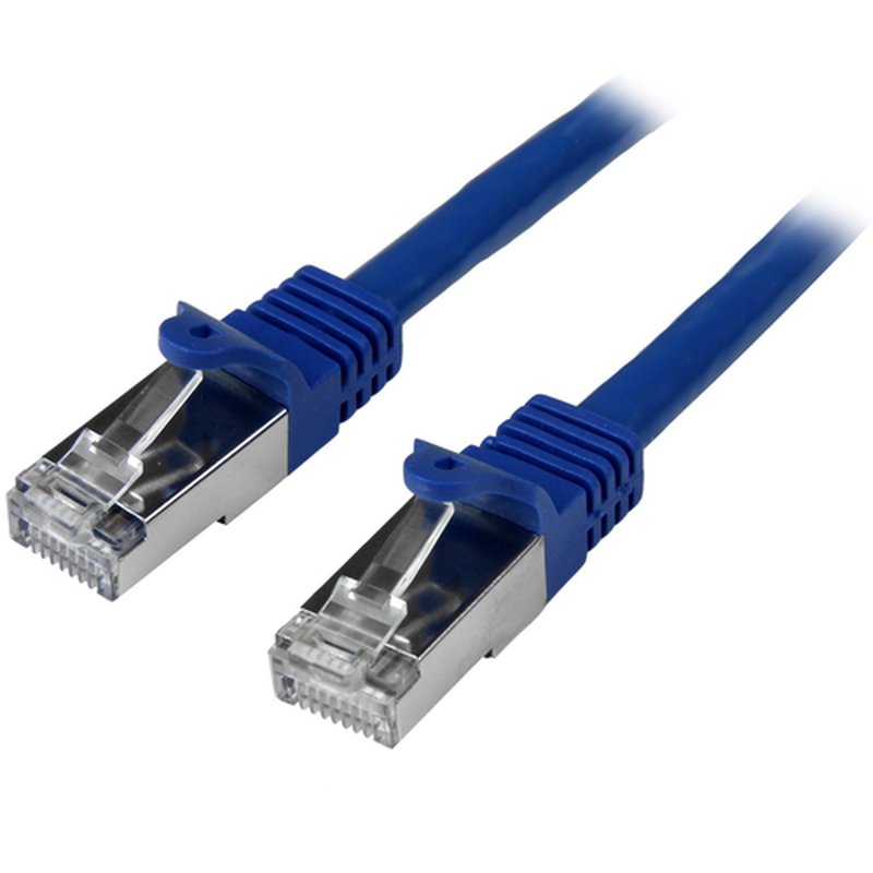 StarTech.com N6SPAT2MBL cable de red Azul 2 m Cat6 SF/UTP (S-FTP)
